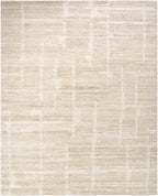 Moab Hand-Knotted Wool Rug in Ivory / Tan