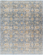 Margaret Washable Rug in Navy