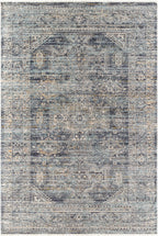 Margaret Washable Rug in Charcoal