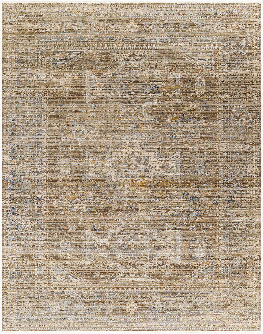 Margaret Washable Rug in Brown