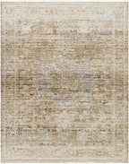Margaret Washable Rug in Olive