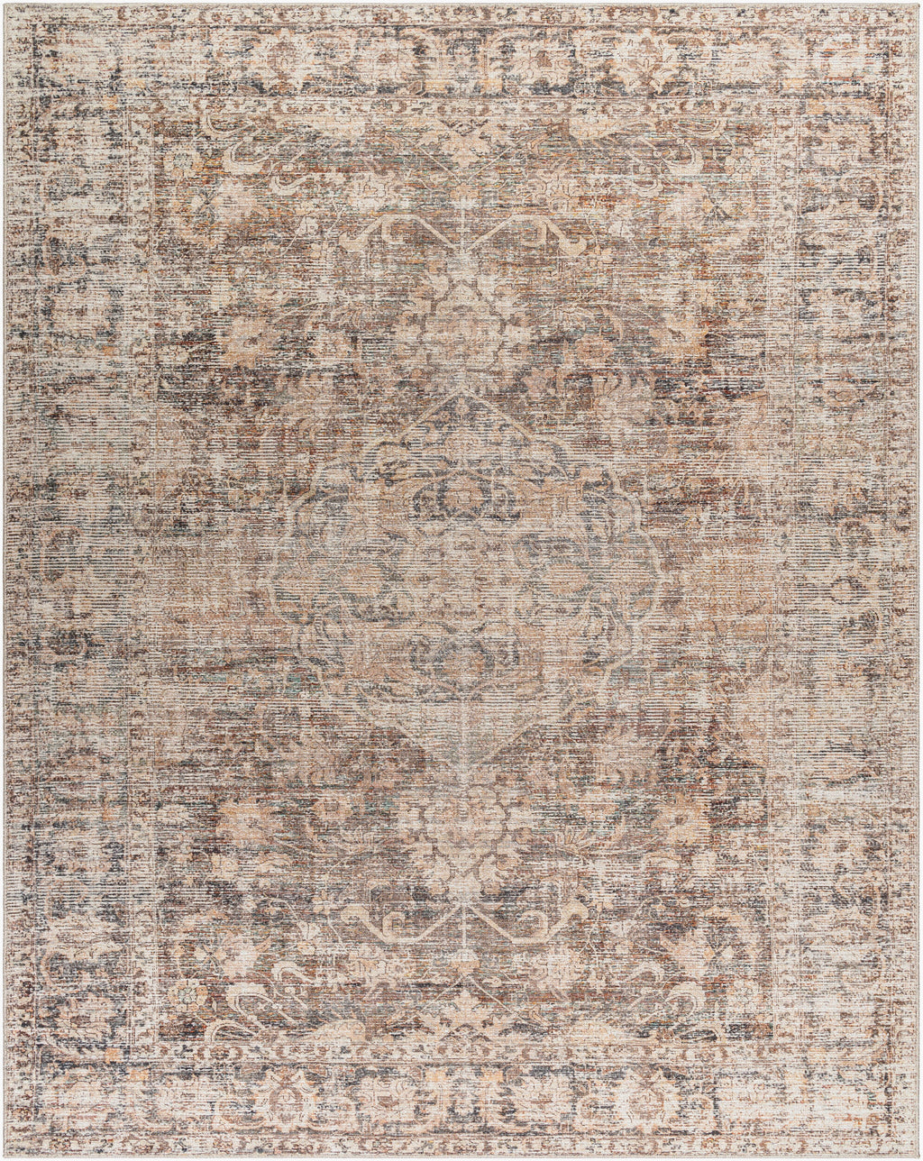 Marlene Machine Woven Rug in Brown