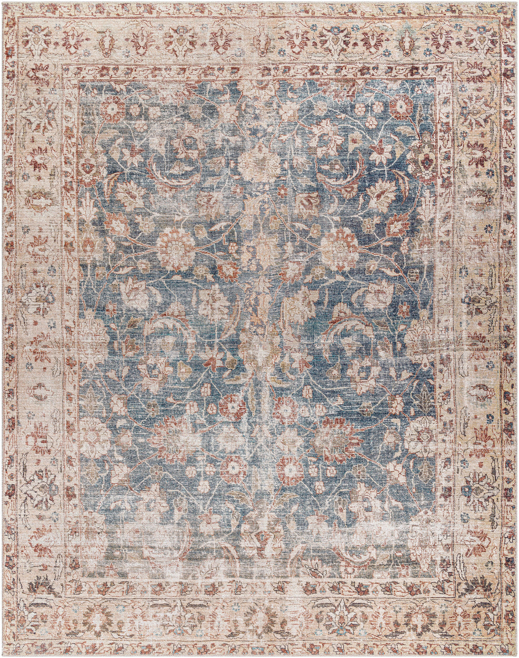 Marlene Machine Woven Rug in Indigo