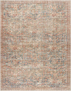 Marlene Machine Woven Rug in Burgundy