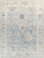 Marlene Machine Woven Rug in Powder Blue