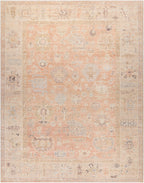 Marlene Machine Woven Rug in Peach