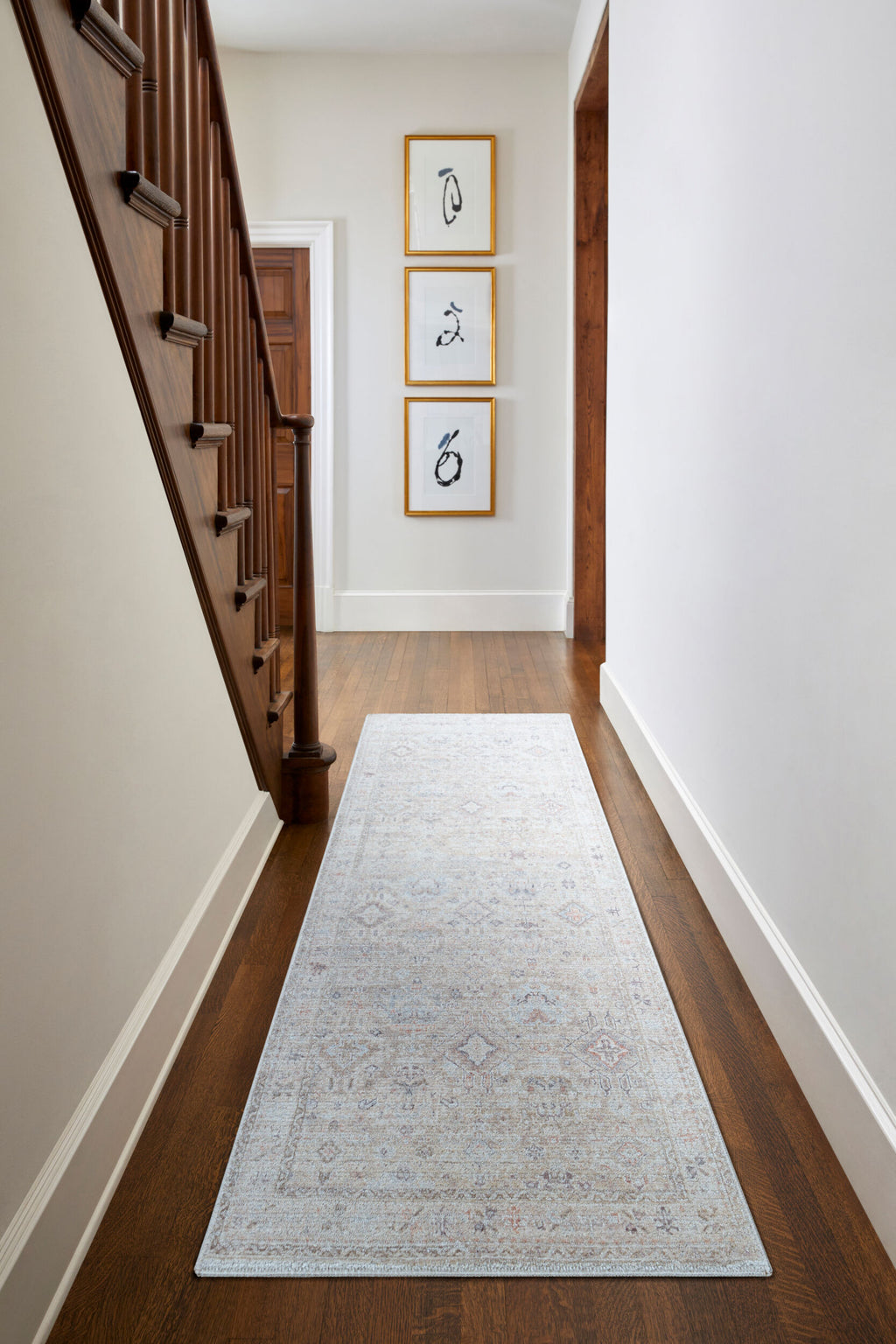 Marlene Machine Woven Rug styled in a room