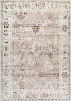 Marlene Machine Woven Rug in Charcoal / Ivory