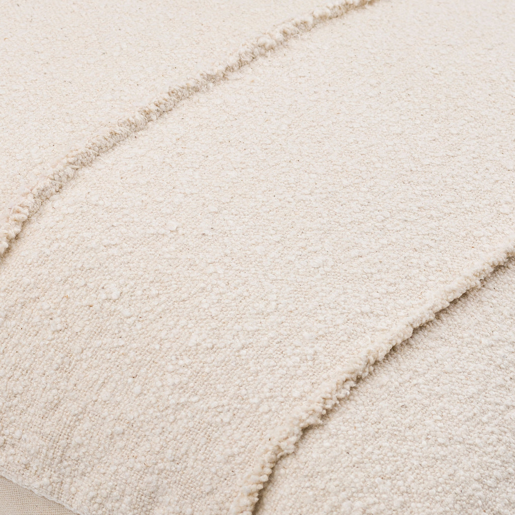 Mindy Pillow in Ivory by Surya - detail