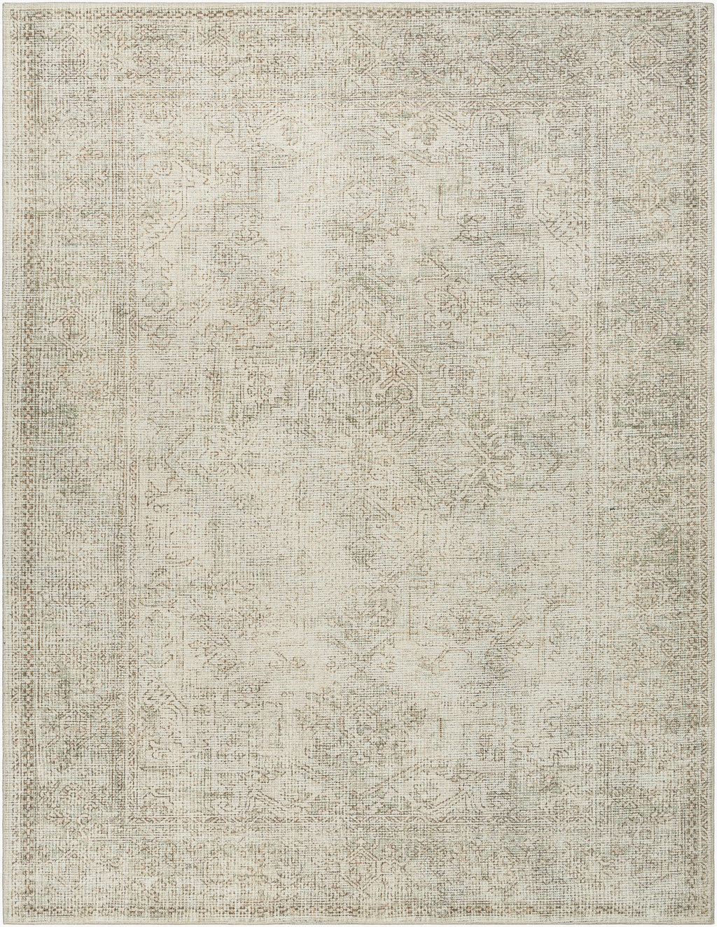 Margot Machine Woven Rug in Sage