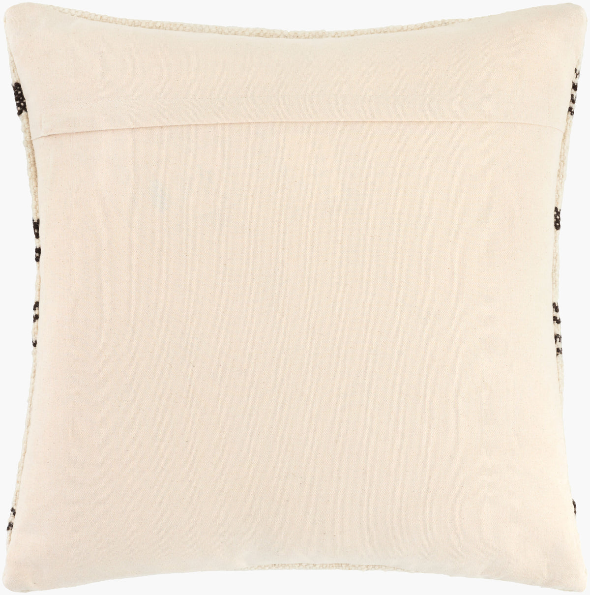 Solea Pillow in Ivory / Black by Surya - detail