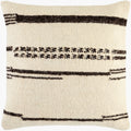 Solea Pillow in Ivory / Black by Surya