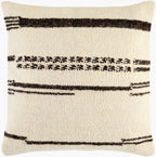 Solea Pillow in Ivory / Black by Surya