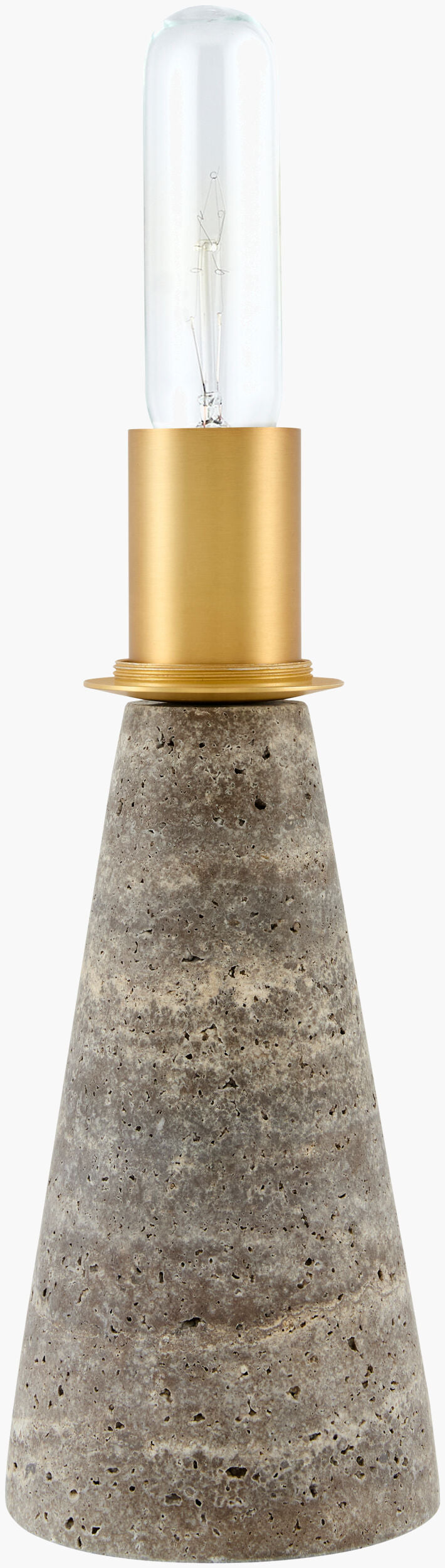 Domara Travertine Table Lamp detail