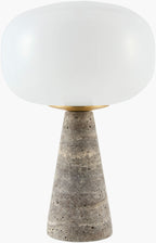 Domara Travertine Table Lamp detail