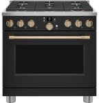 36" Smart Dual-Fuel Range with No-Preheat Air Fry