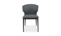 Delaney Dining Chair Grey - Set of Two by Moe's