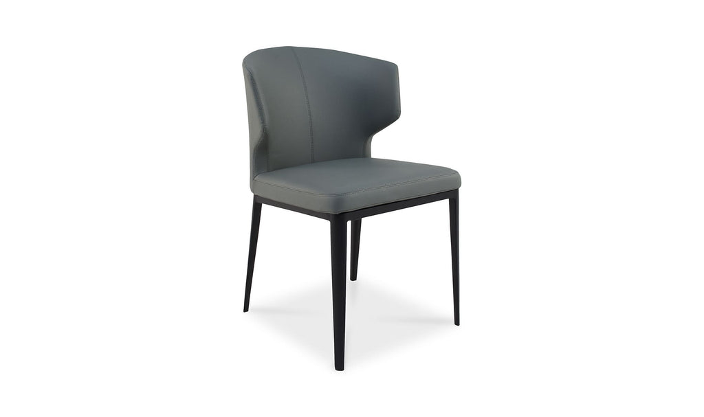 Delaney Dining Chair Grey - Set of Two by Moe's - view 5