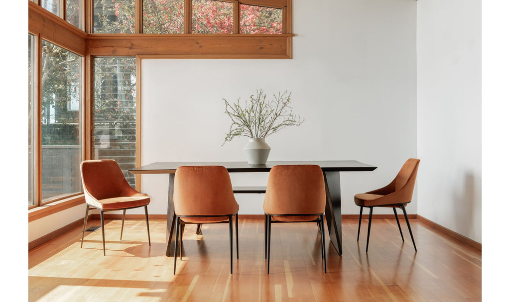 Sedona Dining Chair Amber - Set of Two by Moe's - view 3