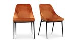 Sedona Dining Chair Amber - Set of Two by Moe's - view 2