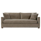 Quick Ship 89" Lilah Sofa - Fawn Brushed Velvet