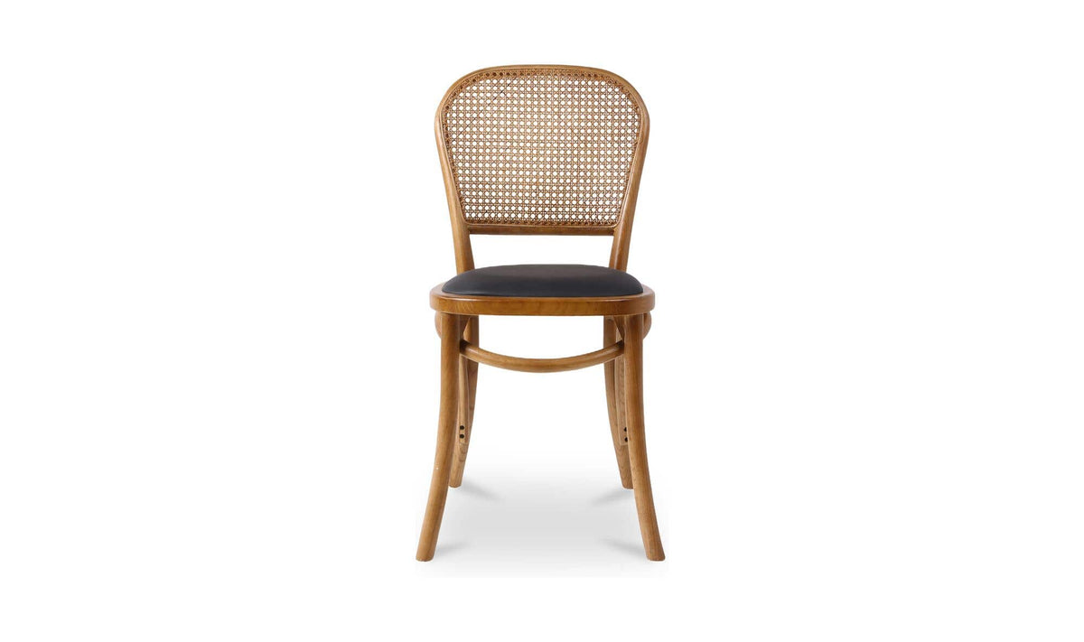 Bedford Dining Chair Light Brown - Set of Two by Moe's - view 4