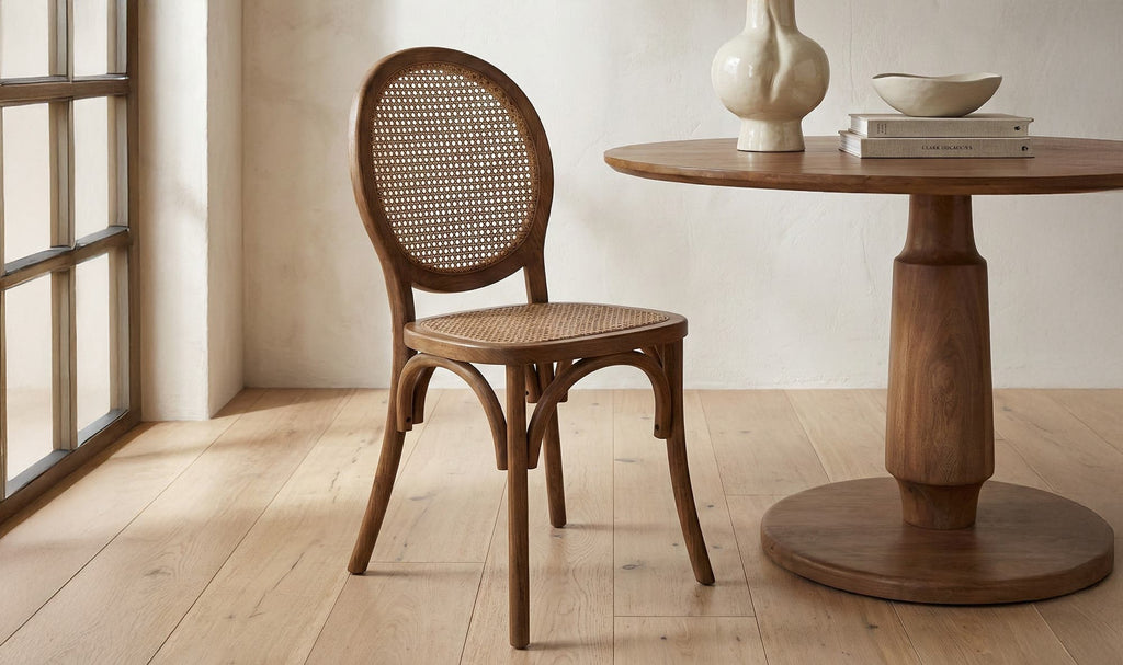 Rivalto Dining Chair Brown - Set of Two by Moe's - view 2