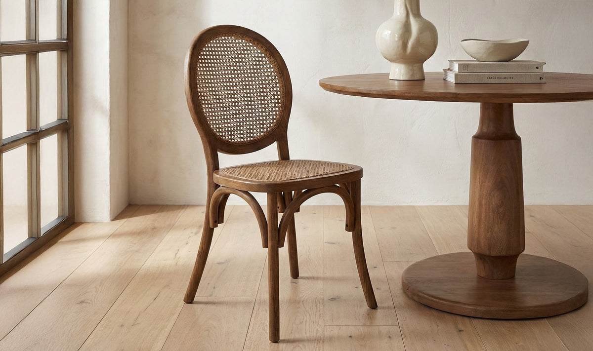 Rivalto Dining Chair Brown - Set of Two by Moe's - view 2