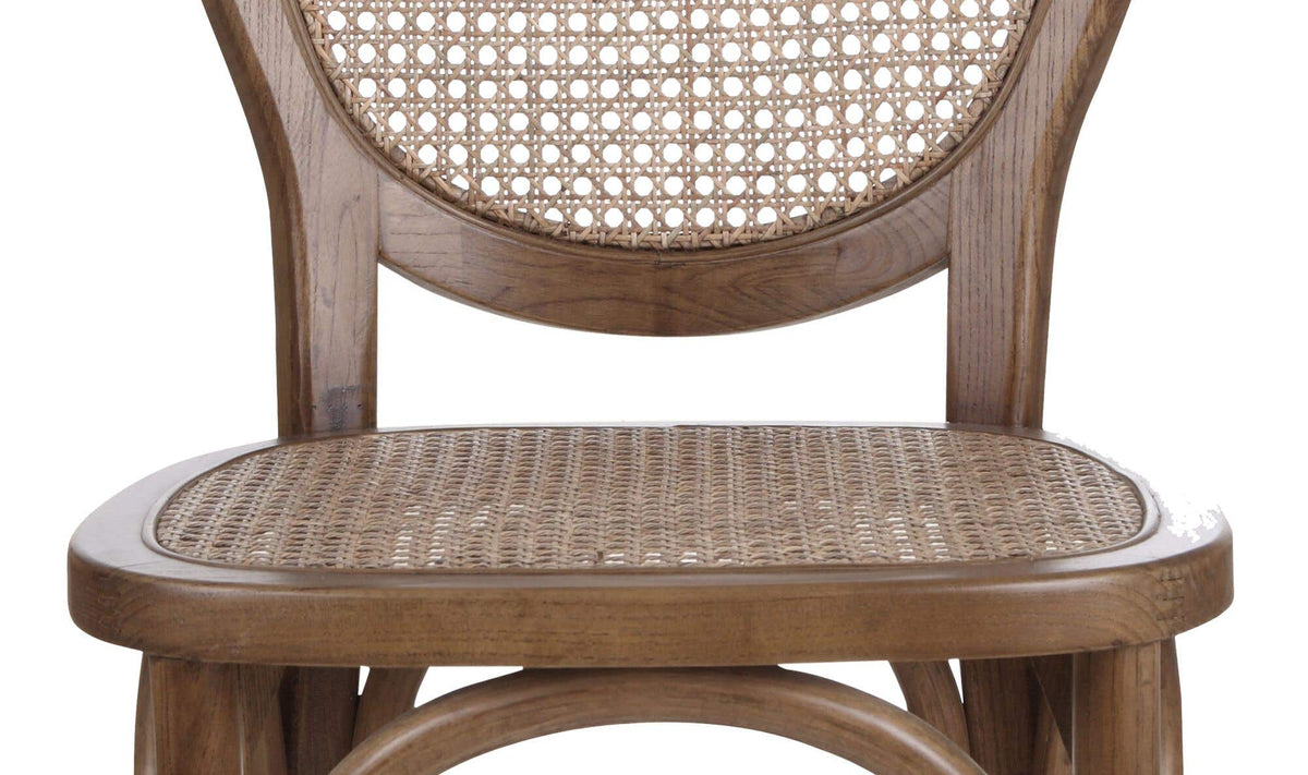 Rivalto Dining Chair Brown - Set of Two by Moe's - view 3