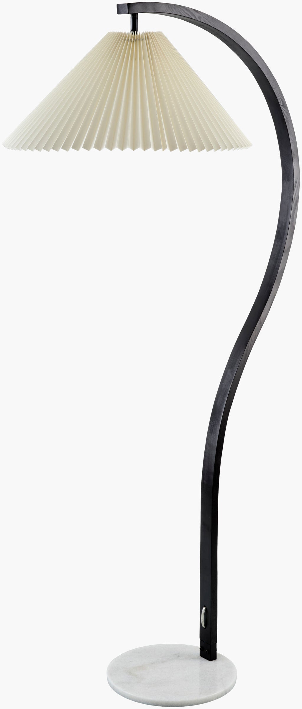 Gumel Arc Floor Lamp in Black
