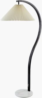 Gumel Arc Floor Lamp in Black