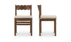 Sai Dining Chair Light Brown - Set of Two by Moe's - view 3
