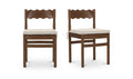 Sai Dining Chair Light Brown - Set of Two by Moe's