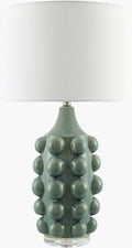 Island Bubbles Ceramic Table Lamp in Green