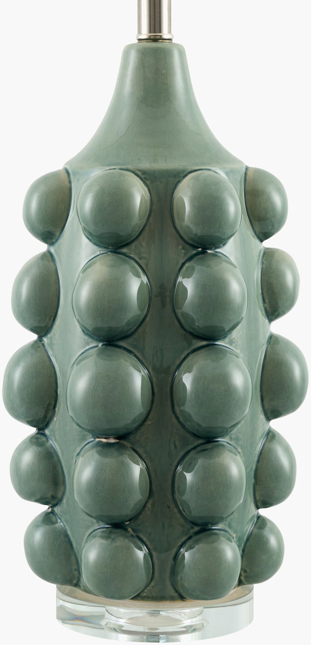 Island Bubbles Ceramic Table Lamp detail
