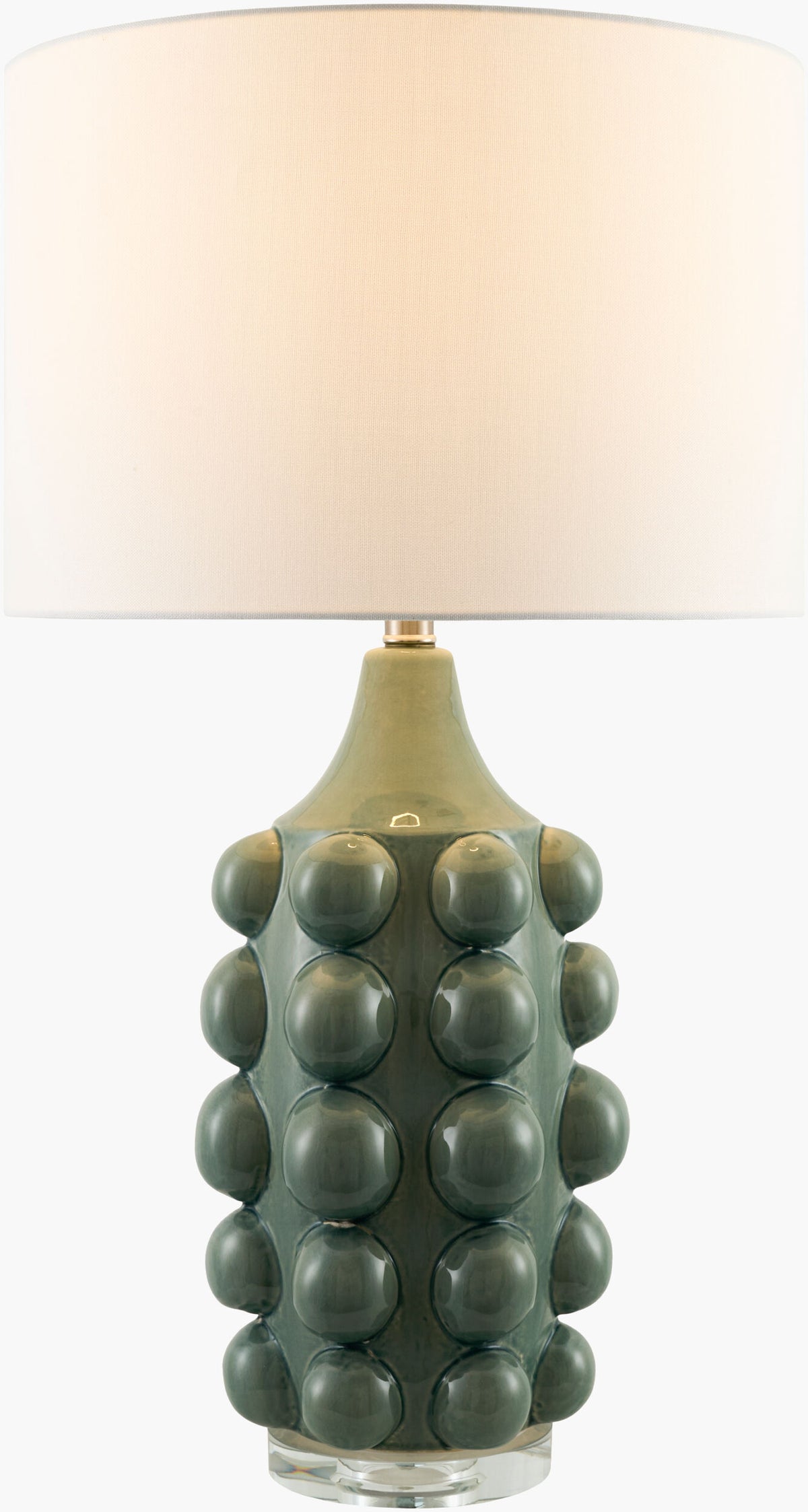 Island Bubbles Ceramic Table Lamp detail