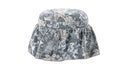 Heidi Storage Ottoman in Blue Tapestry by Moe's