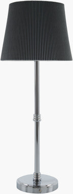 Parcey Cordless Buffet Lamp in Nickel / Grey