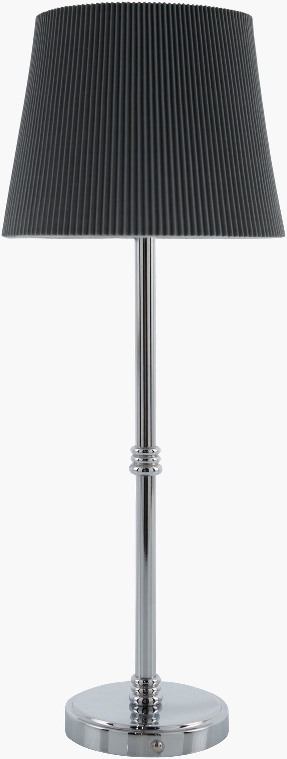 Parcey Cordless Buffet Lamp in Nickel / Grey