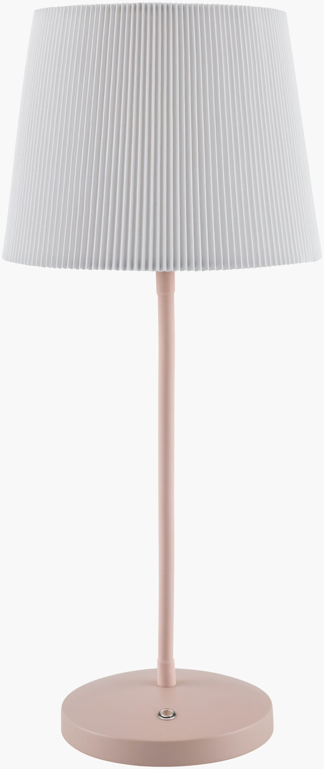 Rigel Cordless Buffet Lamp in Pink / White