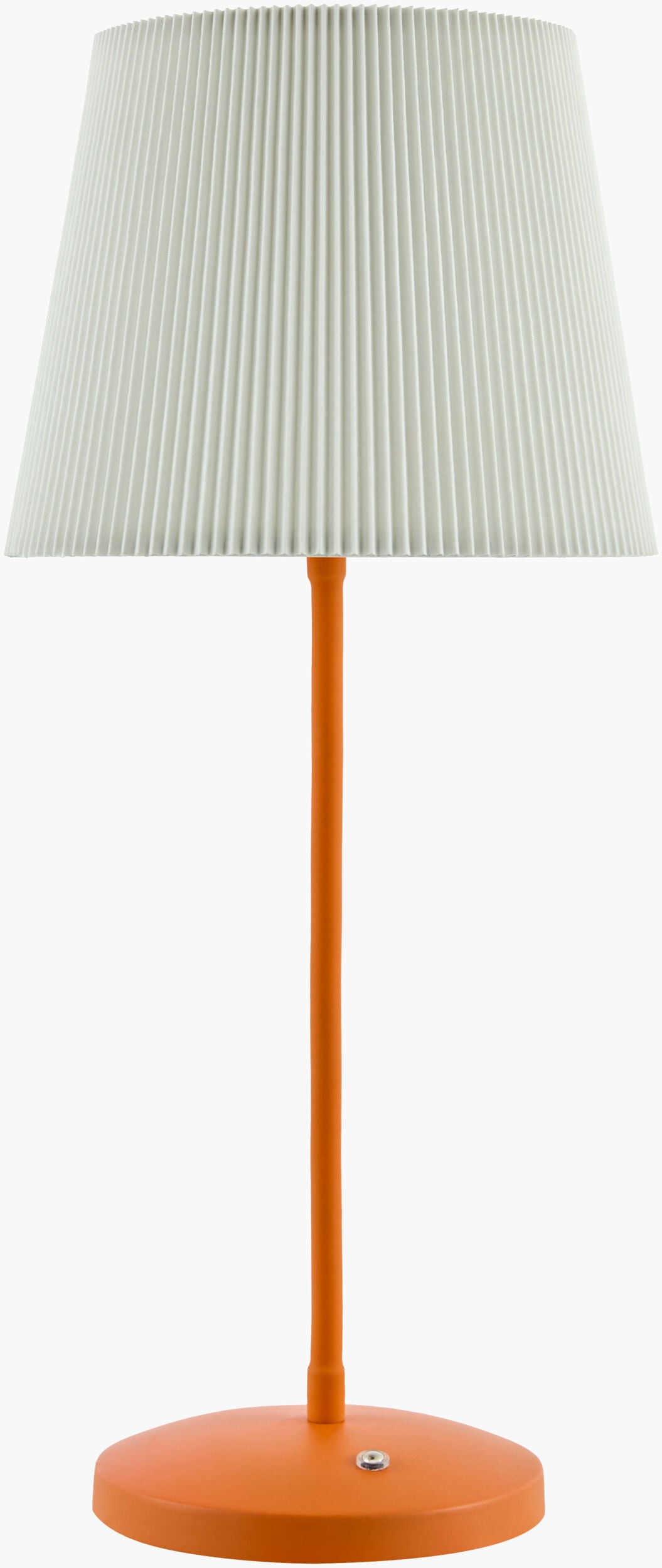 Rigel Cordless Buffet Lamp in Orange / White