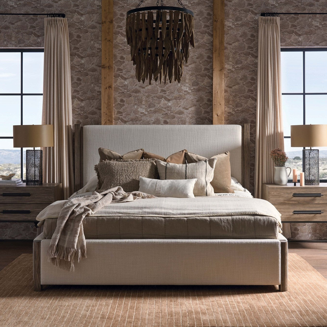 Dwell Boulder Upholstered Bed