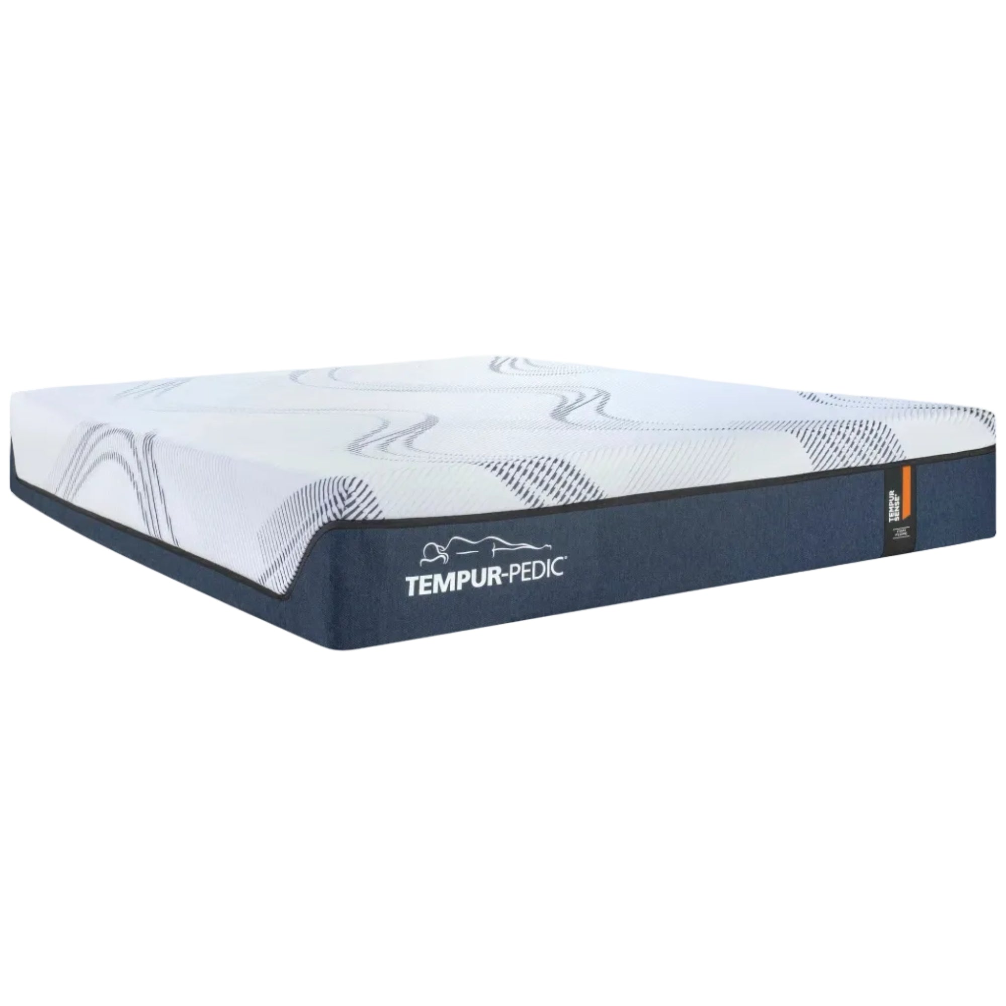 Tempur-Pedic mattress on a white background