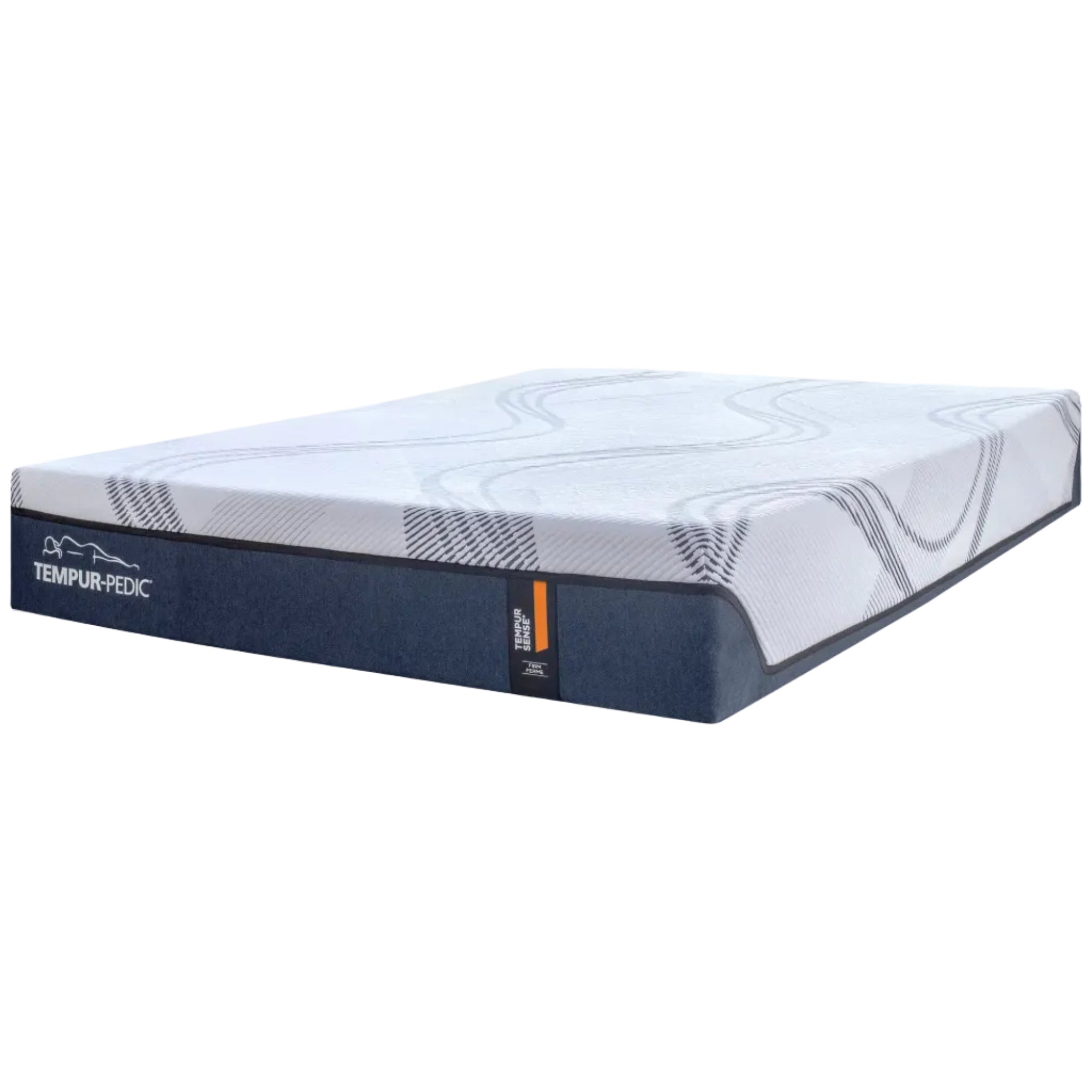 Tempur-Pedic mattress on a white background