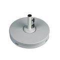 Round umbrella base with central column on a white background