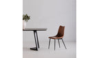 Alibi Dining Chair Brown - Set of Two by Moe's - view 3