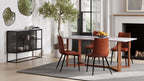 Alibi Dining Chair Brown - Set of Two by Moe's - view 5