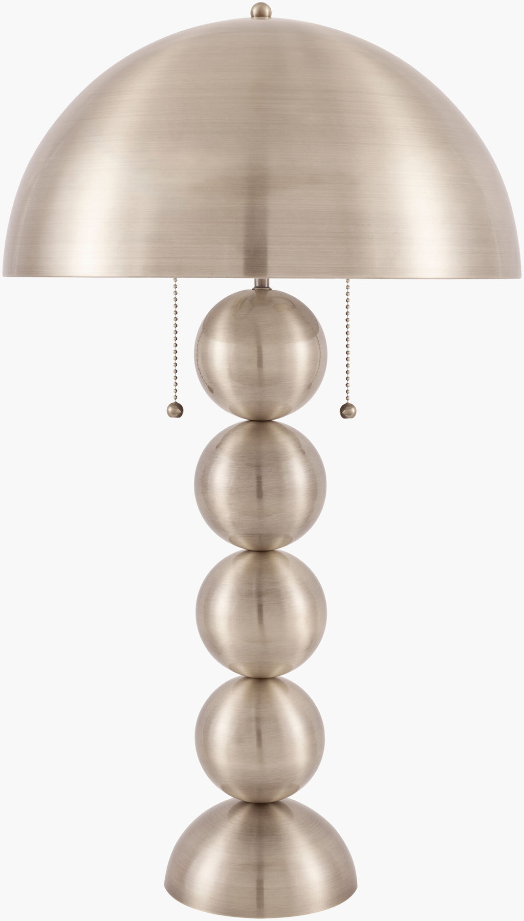Vellon Dome Table Lamp in Nickel