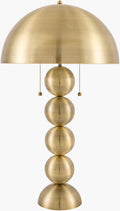 Vellon Dome Table Lamp in Brass