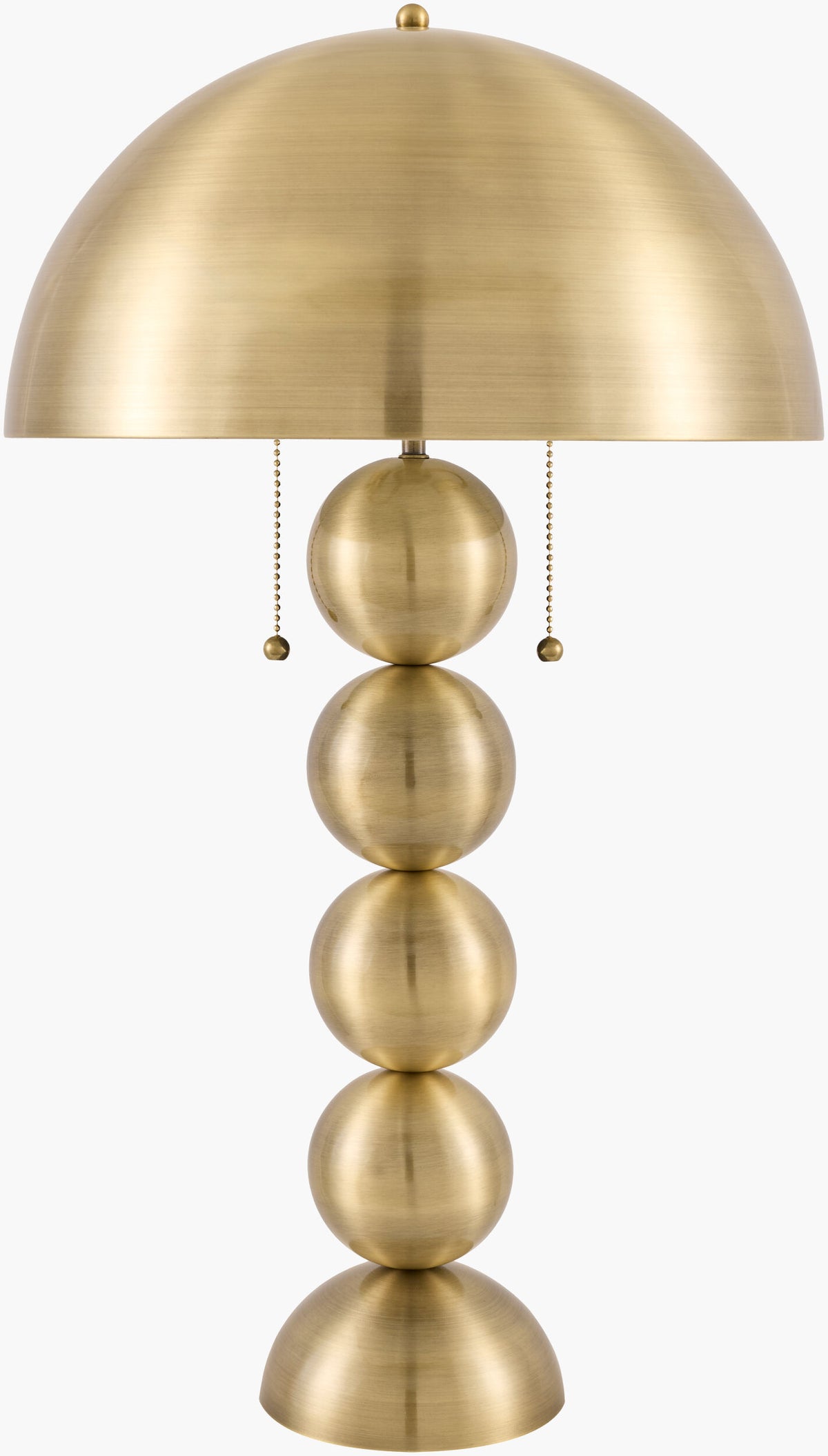 Vellon Dome Table Lamp in Brass